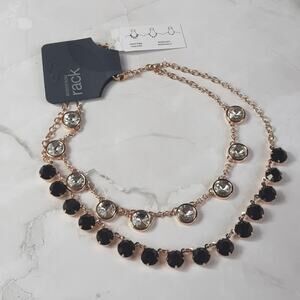 Nordstrom Rack Gold Three Way Necklace